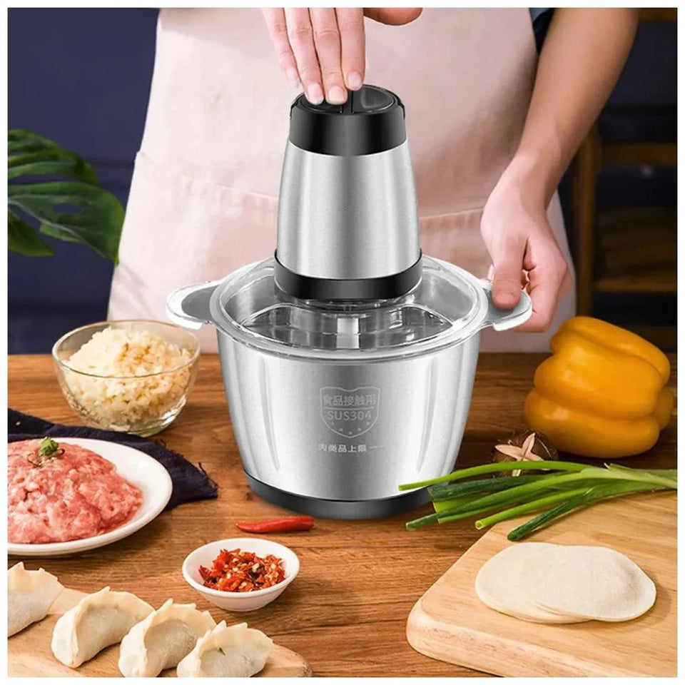 PICADORA / PROCESADORA DE ALIMENTOS 2L PRO – ACERO INOXIDABLE