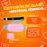 CINTURON DE ALIVIO MENSTRUAL TERMICO