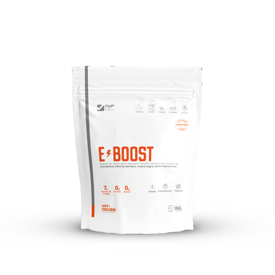 E-Boost Energizante en Polvo 196g 28 Unidades