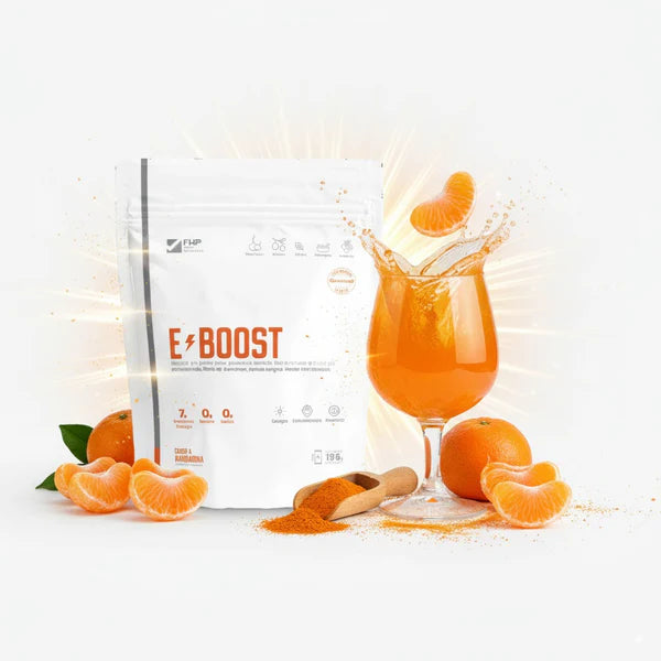 E-Boost Energizante en Polvo 196g 28 Unidades