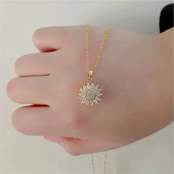 Collar Girasol Giratorio🌻
