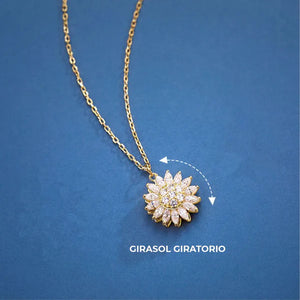 Collar Girasol Giratorio🌻
