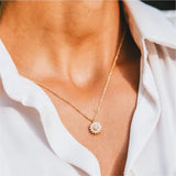 Collar Girasol Giratorio🌻