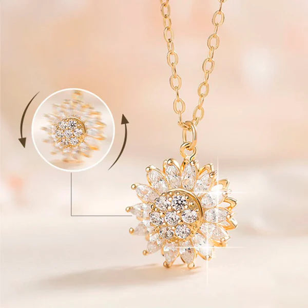 Collar Girasol Giratorio🌻