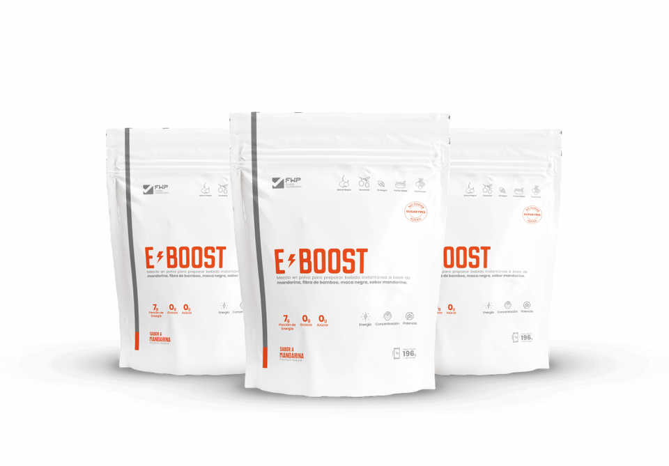 E-Boost Energizante en Polvo 196g 28 Unidades