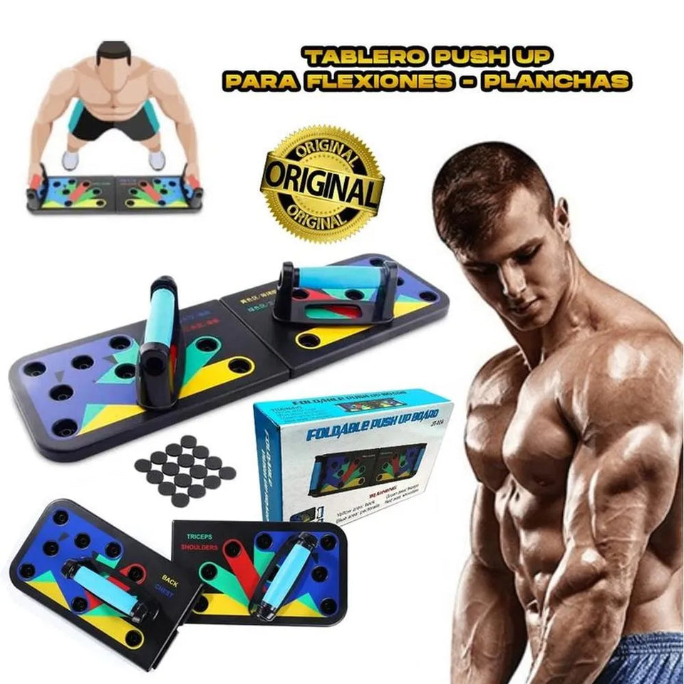 TABLERO DE FLEXIONES - GIMNASIO EN CASA